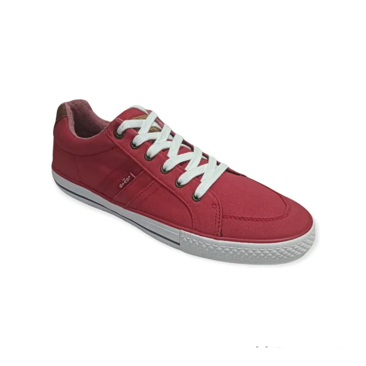 Levi's Red Canvas Mens Sneakers | Lazada PH