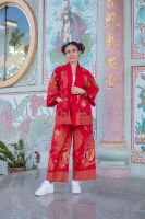 เสื้อคลุมตรุษจีน เซตตรุษจีน2023 ใส่ต้อนรับเทศกาลตรุษจีน