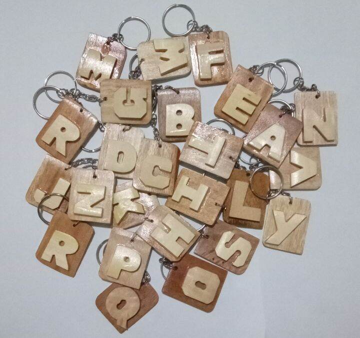 Alphabet Keychain/ Letter Keychain Baguio/ Baguio Souvenirs/ Token/ Giveaways Lazada PH