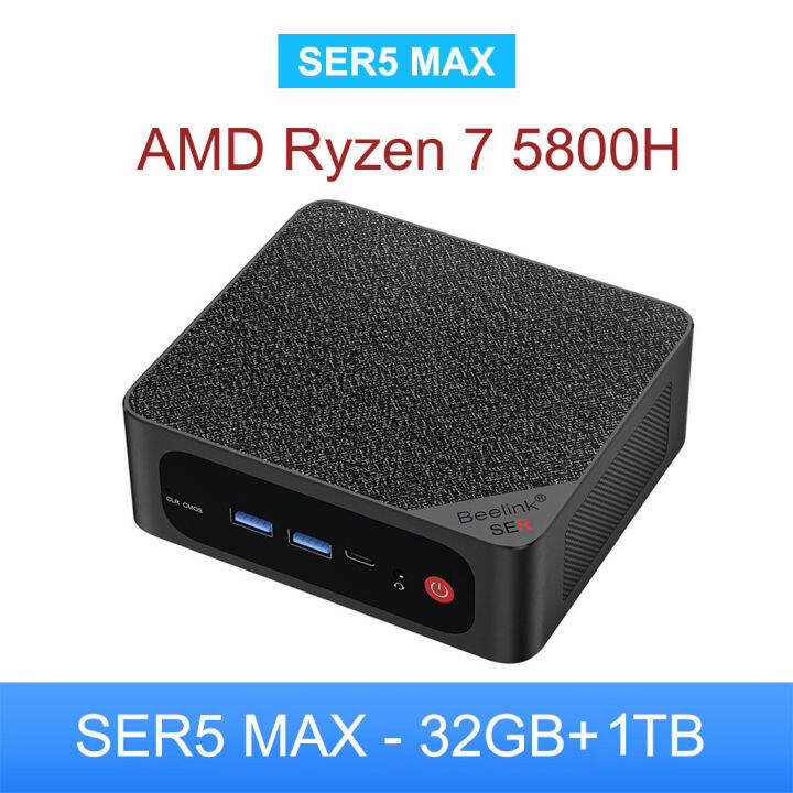 New Beelink AMD Ryzen 7 5800H Mini PC SER5 MAX AMD Ryzen 5 5560U