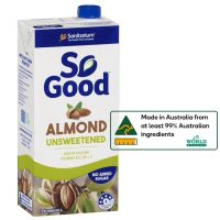 ?? SANITARIUM SO GOOD Unsweetened Almond Milk 1L?นมอัลมอนด์ ปราศจากน้ำตาล?นำเข้าจากออสเตรเลีย?BBF:2022.06