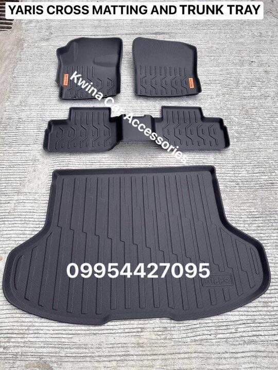 YARIS CROSS HIPPOTECH MATTING AND TRUNK TRAY Lazada PH