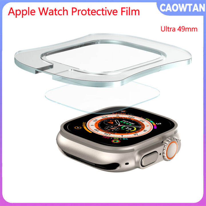 Screen Protector Film For Apple Watch 8 Ultra 49mm Clear Full 