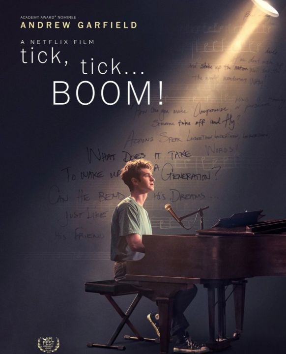 tick, tick...BOOM! : 2021 #หนังฝรั่ง - ดราม่า ชีวประวัติ ดนตรี #แอนดรูว์ การ์ฟิลด์