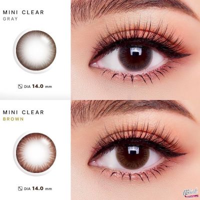 คอนแทคเลนส์ Wink Lens Mini Clear(Gray,Brown,Black) ค่าสายตา 0.00 ถึง -10.00