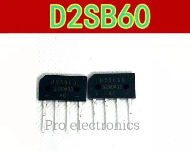 ใหม่ D2SB60 D2SBA60 T2SB60 diode rectifier 2A/600โวลต์ | Lazada.co.th