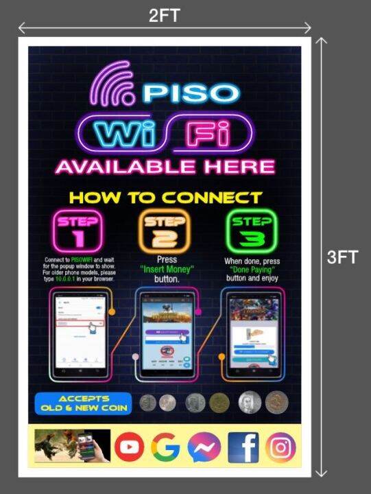 Piso Wi Fi Tarpaulin Print 2x3ft Lazada Ph - vrogue.co