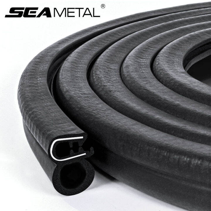 SEAMETAL Car Sealing Strip Car Door EPDM Trim Seal Strip Ushaped