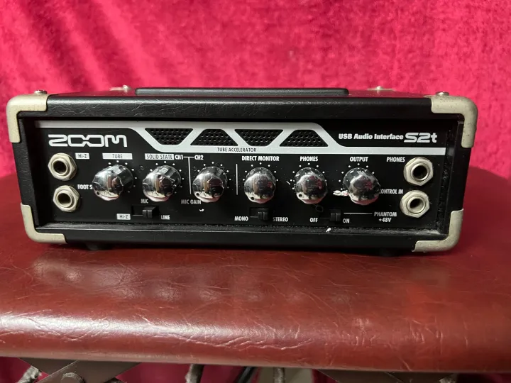 usb audio interface ZOOM รุ่น S2t มือสอง Lazada.co.th