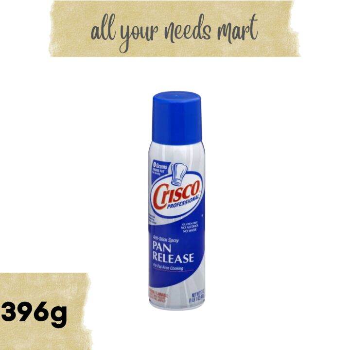 CRISCO PAN • Release Oil Spray • 396g Lazada PH