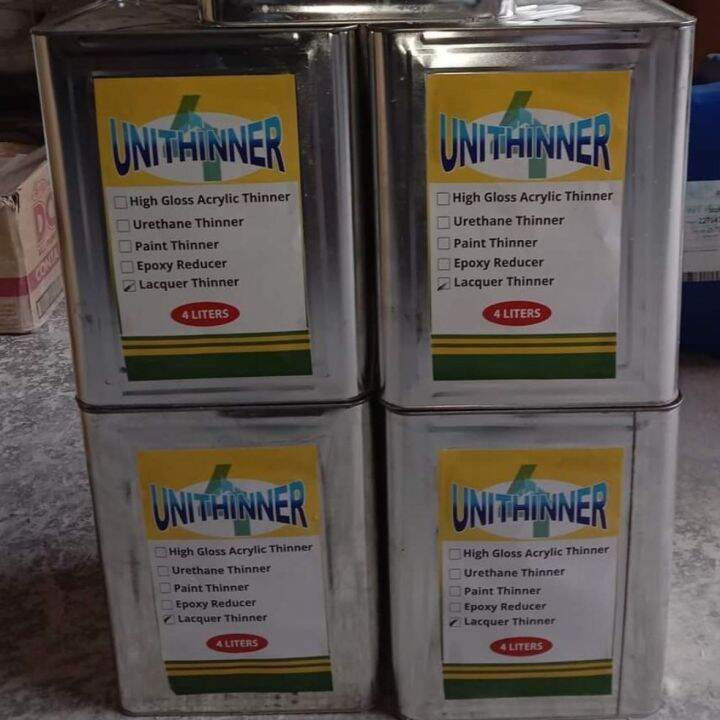 LACQUER THINNER 4LITERS Lazada PH