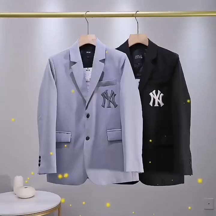 Áo vest MLB Basic Tailored Blazer New York Yankees 3AJK0101450BKS