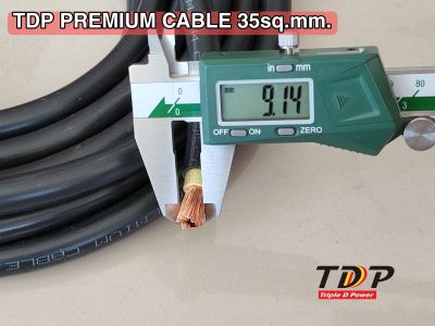 Battery Cable 35sq.mm ทองแดงเต็มแท้ 100% (10เมตร)