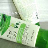 ของแท้ The Face Shop JEJU ALOE FRESH SOOTHING GEL 1 หลอด  (สูตร 99%) (หมดอายุ 06/2024)