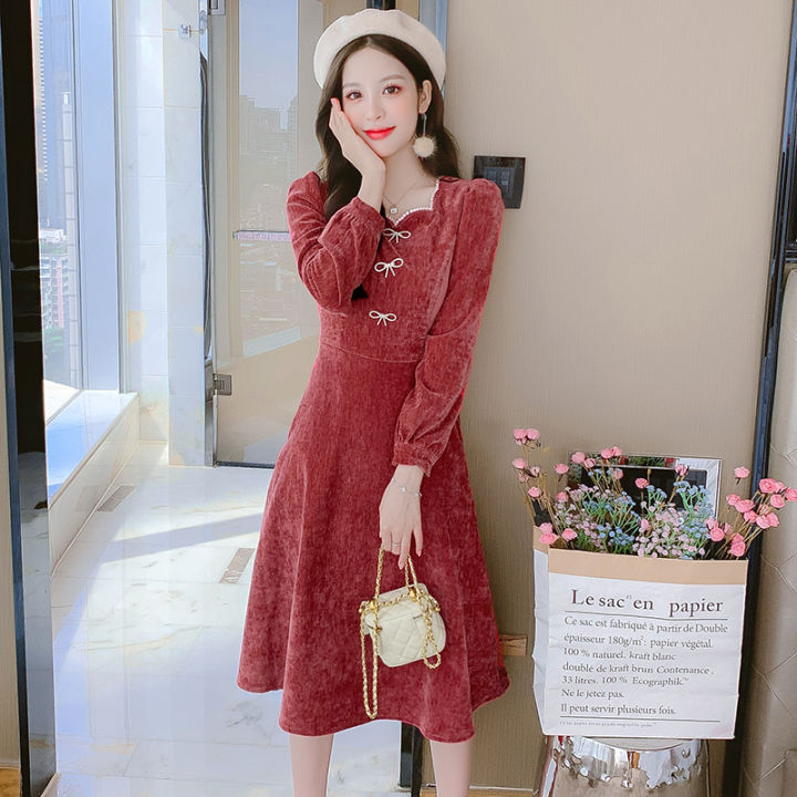 Tổng hợp Mẫu Váy Thu Đông Hàn Quốc giá rẻ bán chạy tháng 42023  BeeCost