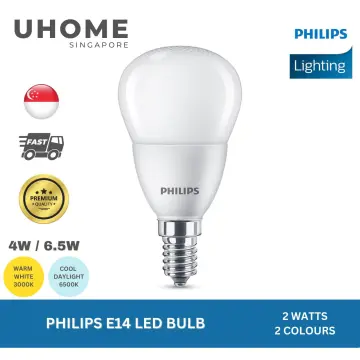 PHILIPS 6.5-Watts E14 LED White Bulb, Pack of 1 : : Home & Kitchen