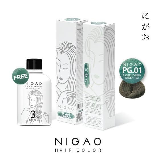 นิกาโอะ-nigao-ครีมเปลี่ยนสีผม-pg-01พาสเทลกรีนกรีนที100มล-ไฮ-3