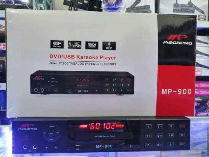 Megapro MP900 Karaoke Player Free wired mic Lazada PH