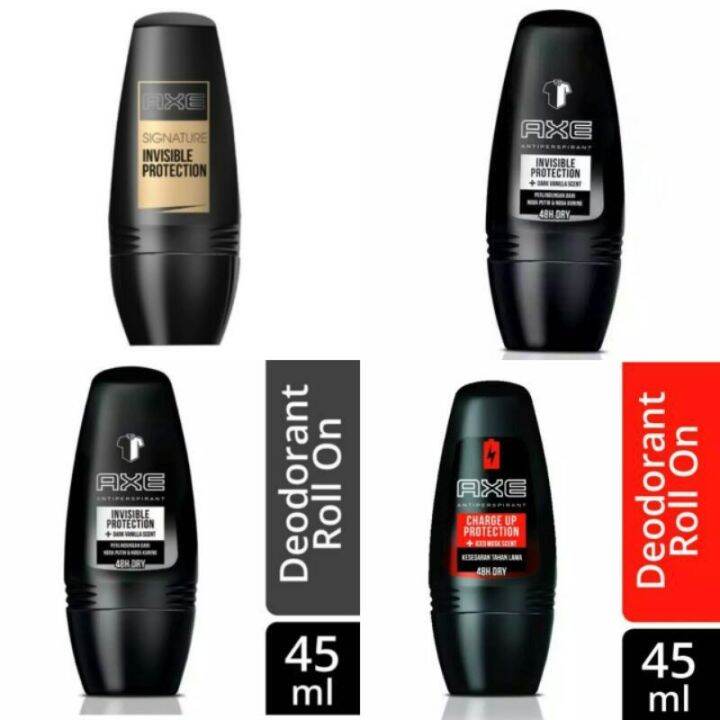 Axe deodorant roll on 45ml Antiperspirant Invisible Protection