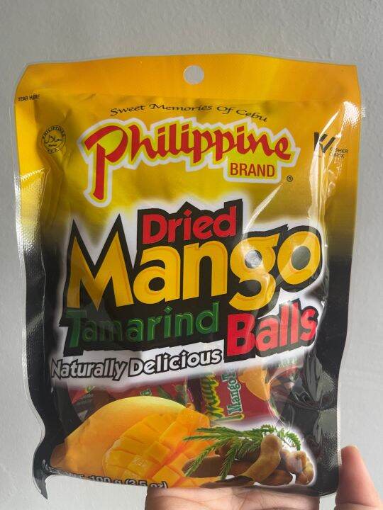 Philippine Brand Dried Mango Tamarind Balls 100g Lazada PH
