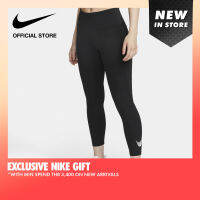 Nike Womens Fast Mid-Rise 7/8 Running Leggings with Pockets Leggings - Black ไนกี้ เลกกิ้งวิ่งเอวระดับปานกลางยาว 7/8 ส่วนมีกระเป๋าผู้หญิง Fast - สีดำ