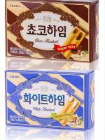 พร้อมส่งขนมเวเฟอร์เกาหลี เวเฟอร์ Crown White Heim คราวน์ ช็อกโกไฮม Chocolate Hazelnut ขนมเวเฟอร์สอดไส้