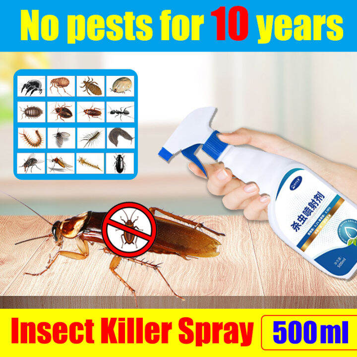 Insecticide Spray Insect Killer Spray 500ml For Mosquitoes Cockroaches