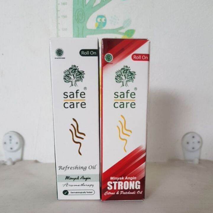 Safe Care Refreshing Oil 10 ml Minyak Angin Roll On Hot dan Original
