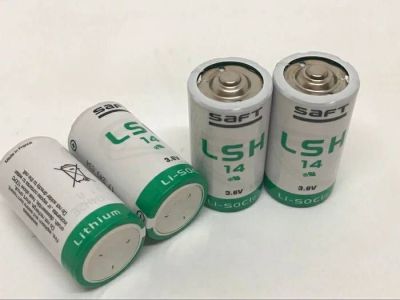 แบตเตอรี่ SAFT LSH14 size C 3.6V Li-SOCl2 Lithium Battery ของแท้!!ราคาต่อ 1 ก้อน ราคาไม่รวมภาษีมูลค่าเพิ่ม