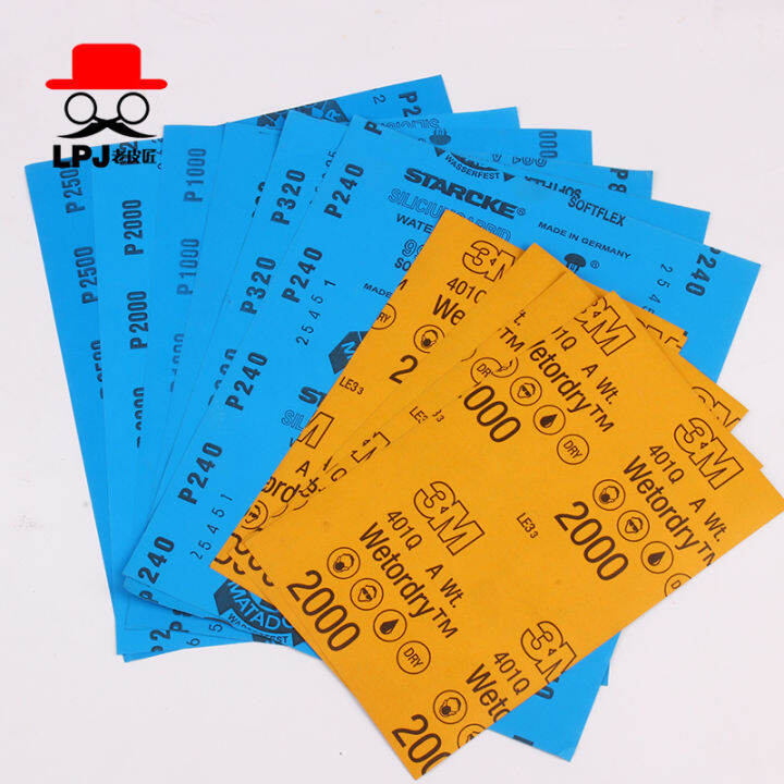 3M Sandpaper German Origional Product Warrior Sandpaper DIY Leather