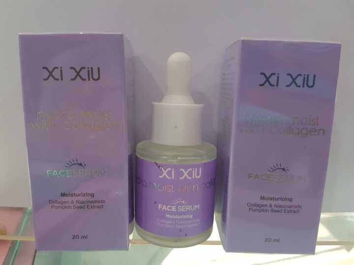 [ XI XIU ] Hydra Moist With Collagen Face Serum Lazada Indonesia