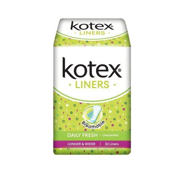 Kotex Fresh Liners Longer & Wider Unscented (32 pcs) Lazada Indonesia