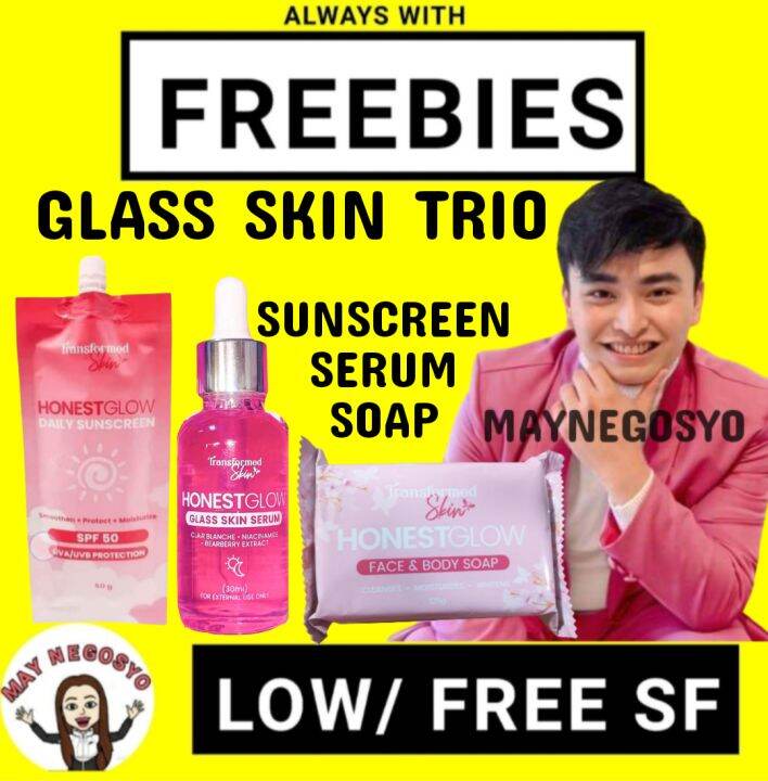 Glass Skin Trio Set Honest Glow By Dave Villanueva 