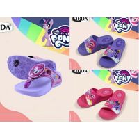 adda รองเท้าแตะเด็กลาย Pony รุ่น 31J91,31K61 สีชมพู/สีม่วง