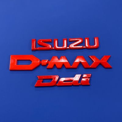 โลโก้* ISUZU D-MAX Ddi , ติดท้ายกระบะ ISUZU D-max 2012-2019 ราคาต่อชุด ( มี 3 ชิ้น )
