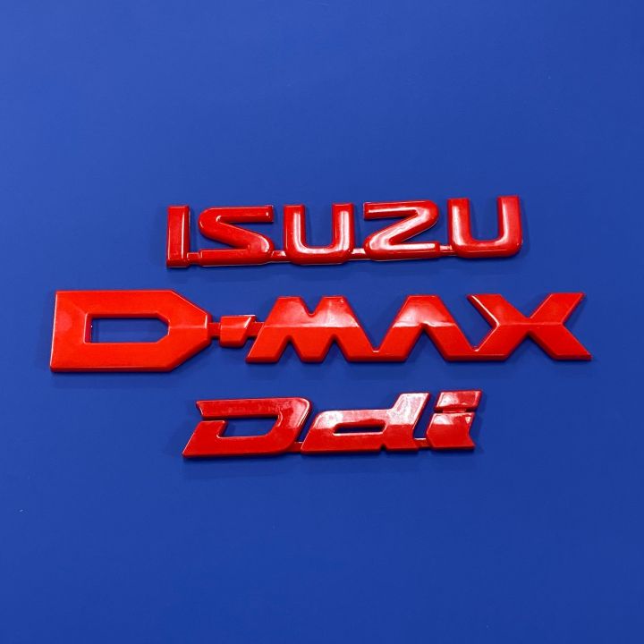 โลโก้-isuzu-d-max-ddi-ติดท้ายกระบะ-isuzu-d-max-2012-2019-ราคาต่อชุด-มี-3-ชิ้น