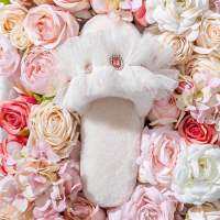 รองเท้าใส่ในบ้าน รองเท้า #slipper น่ารักฟีลเจ้าหญิง มี 3 สี  เบอร์ 36-41