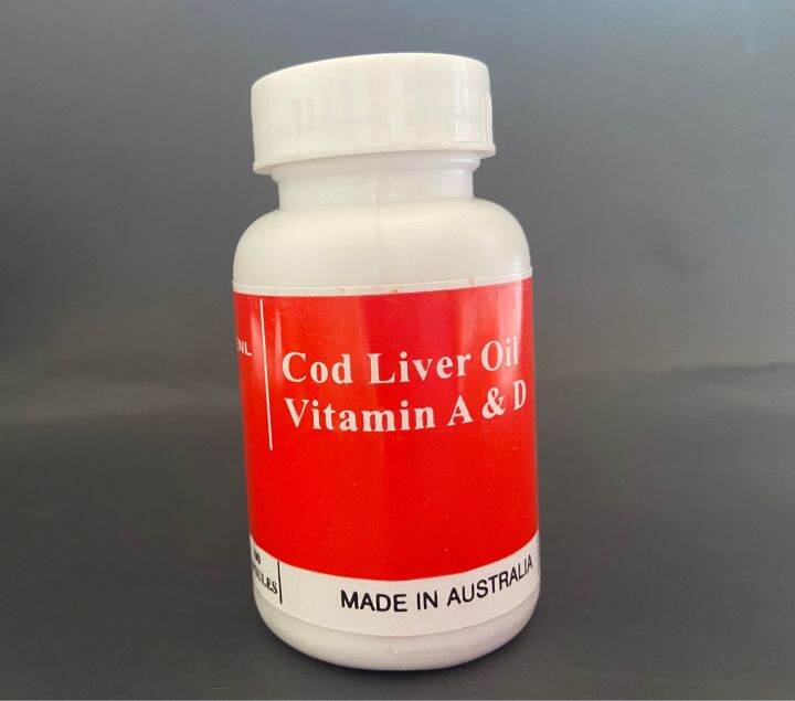 Cod Liver Oil Vitamin A & D (100 Softgels ) 1 Bottle Lazada PH
