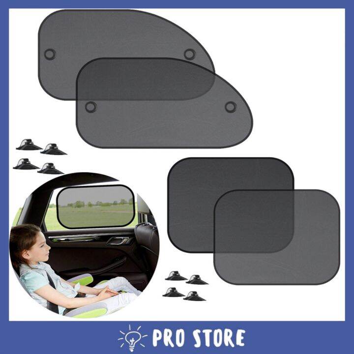 PROSTORE Car Sun Shade Window Net Front Side Cover Car Curtain window ...