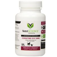 Vetri CoEnzyme​ Q10  บำรุงหัวใจ สุนัขและแมว บรรจุ​ 100 เม็ด​ Exp. 03/2025