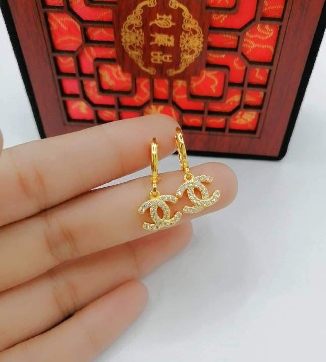 (109) 10k gold earrings for daily use clip style | Lazada PH