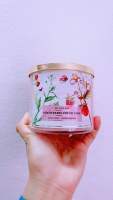 Bath and Body Works 3 wick Candle เทียนหอม 3 ไส้ ขนาดใหญ่สุด 411g. กลิ่น  strawberry pound cake