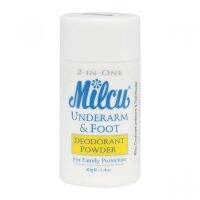 Milcu Underarm &amp; Foot Deodorant Powder 40g