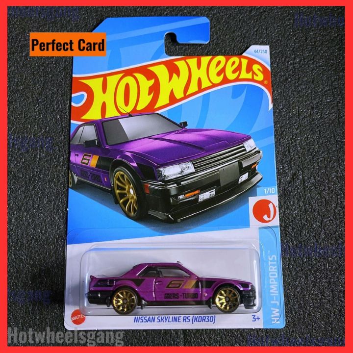 Hot Wheel Nissan Skyline Rs R30 2024 Kdr30 Hotwheels Skyline R30 Purple Jdm Collection Series 0705