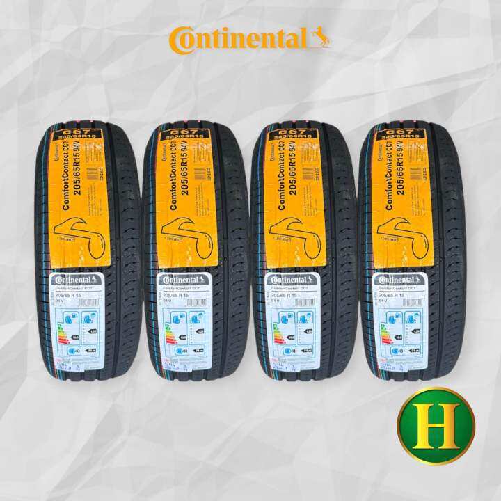 205/65R15 Continental Comfort Contact CC7 ยางใหม่ปี2023🇹🇭ราคา4เส้น แถม