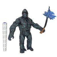 โมเดลซอฟ Godzilla vs Kingkong  คิงคอง ถือขวาน ขนาด17cm.