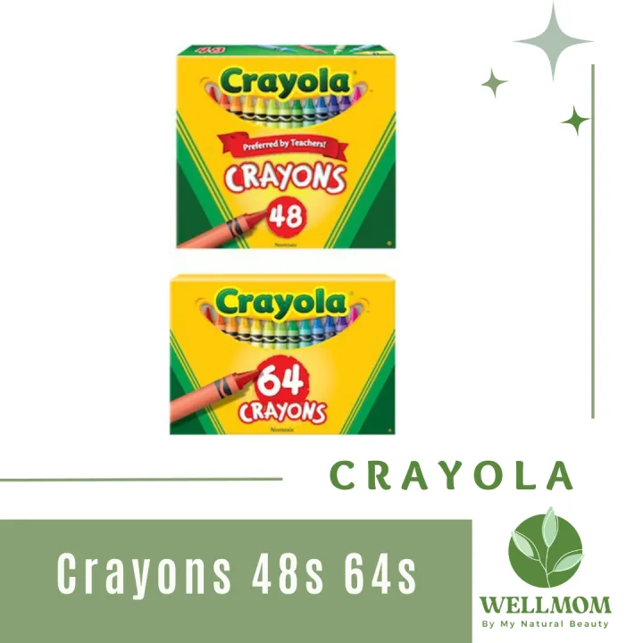 CRAYOLA Crayons NonToxic Crayons 48s 64s Lazada PH
