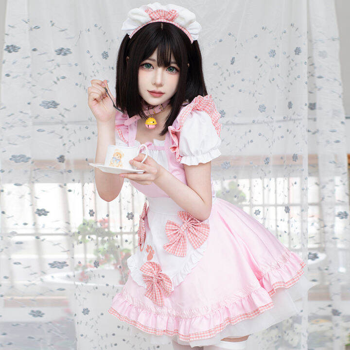 Halloween Cat Maid Cosplay TwoDimensional Adorable Nekopara Maid Cos