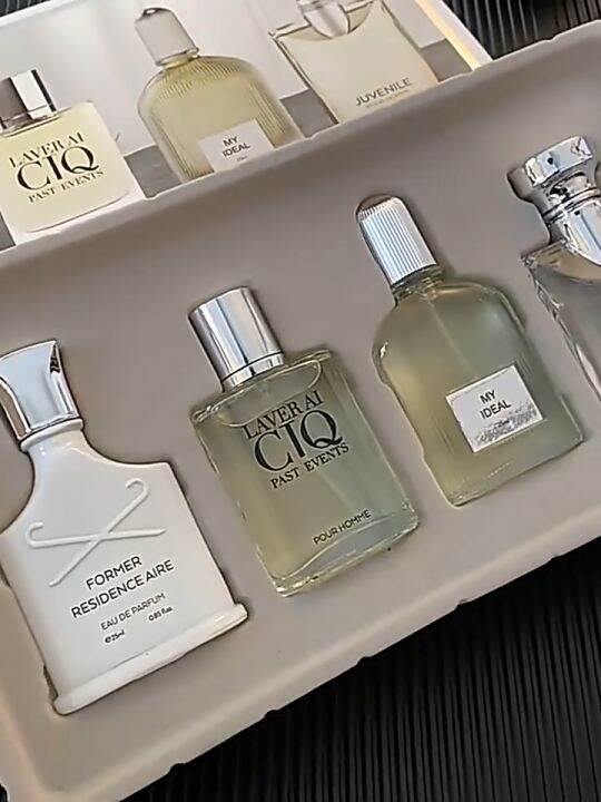 French Men's Perfume Set 4 in 1 Perfume spray Perfume Gift LongLasting