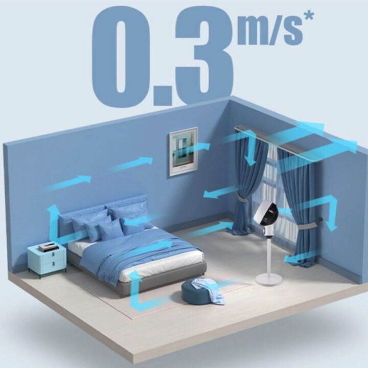 DYZY Table fan Turbo type air circulation fan height adjustable Table